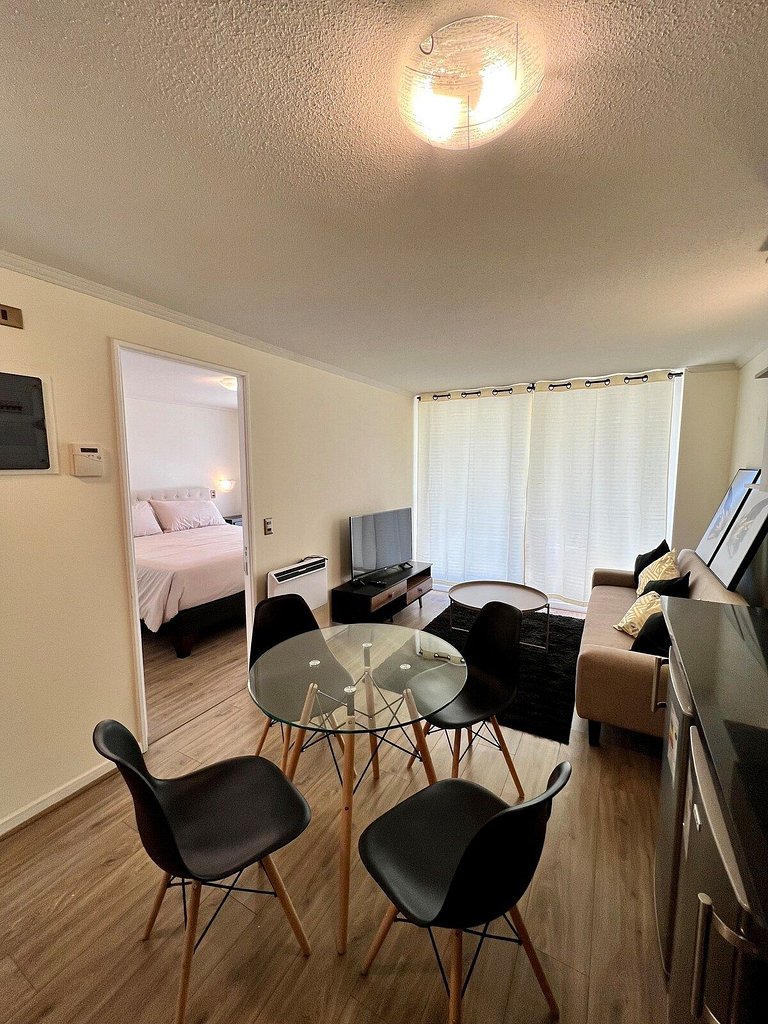 Estupendo Depto 1 dormitorio en Ñuñoa