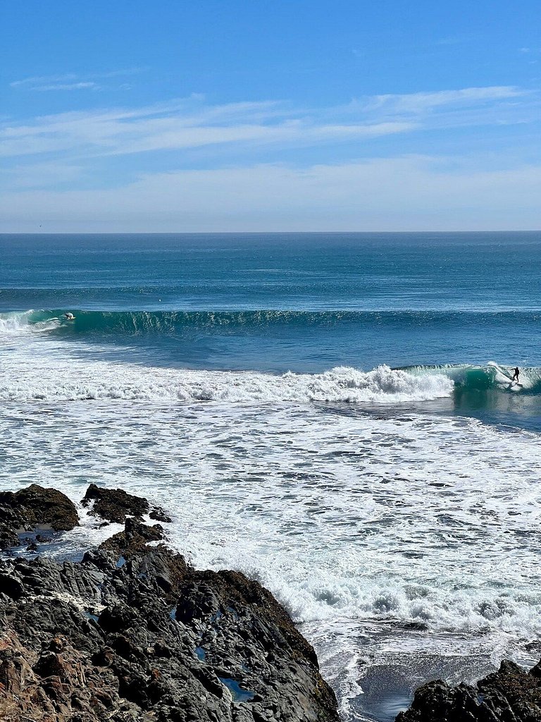 Olas de Buchupureo: con vida de campo