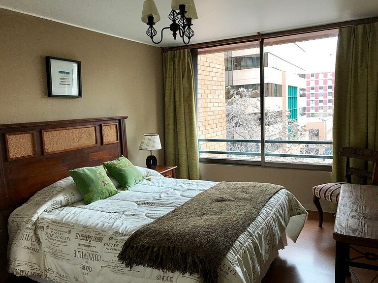 Acogedor Apartamento a pasos de Costanera Center