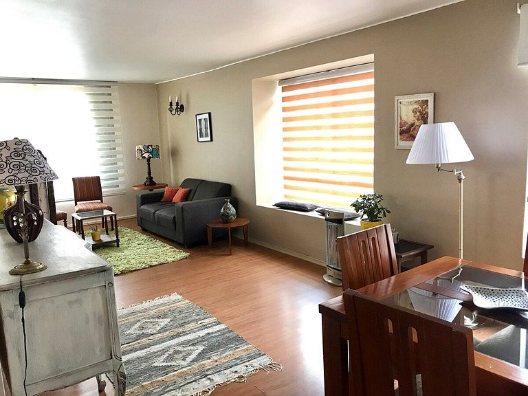 Acogedor Apartamento a pasos de Costanera Center