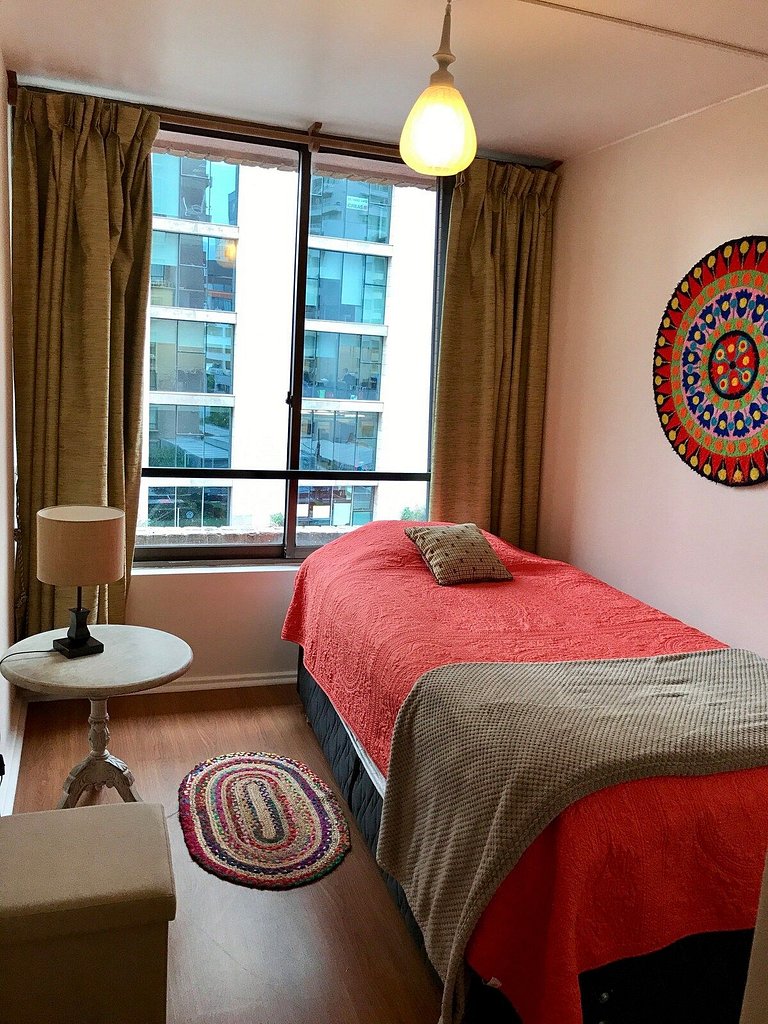 Acogedor Apartamento a pasos de Costanera Center