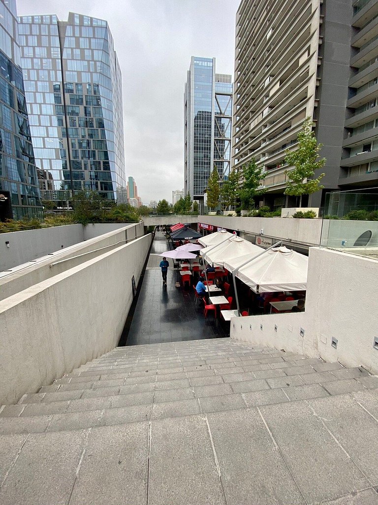 En el corazón del centro Financiero de Las Condes