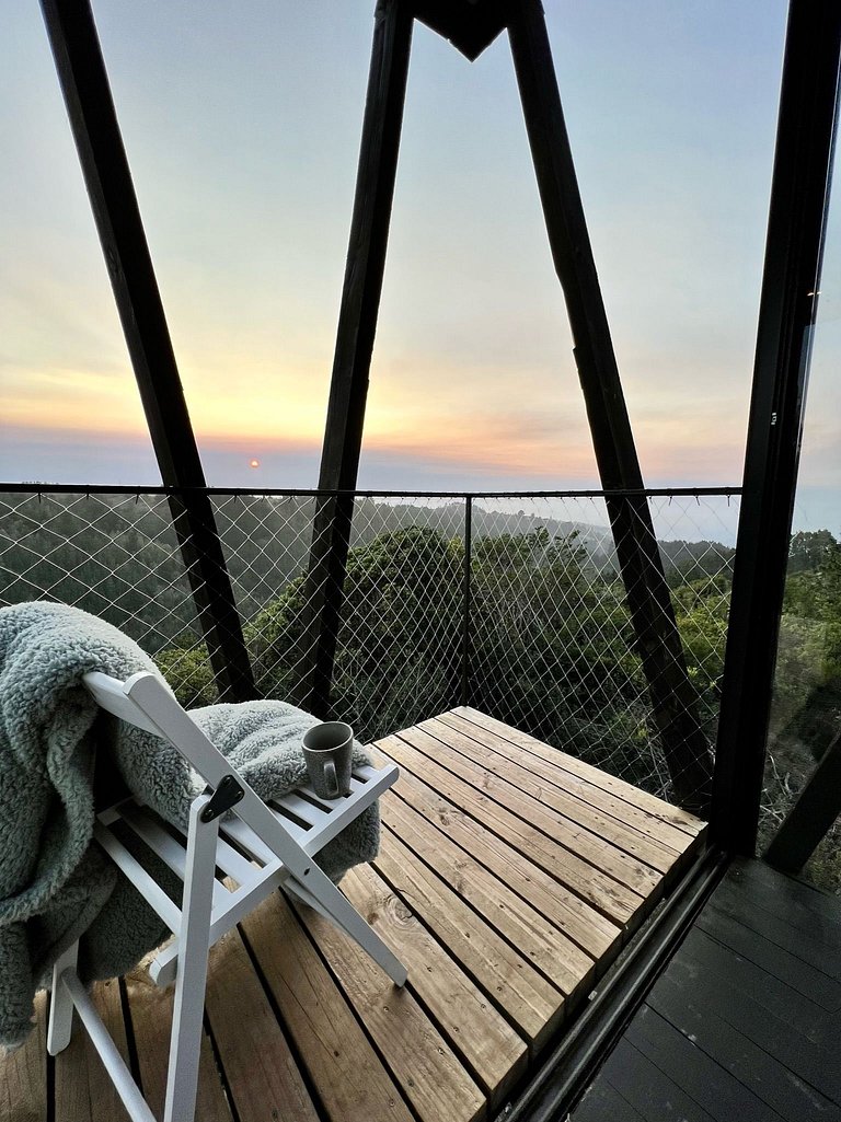 Cabaña Bosque, Vista Increíble, Tinaja, Starlink