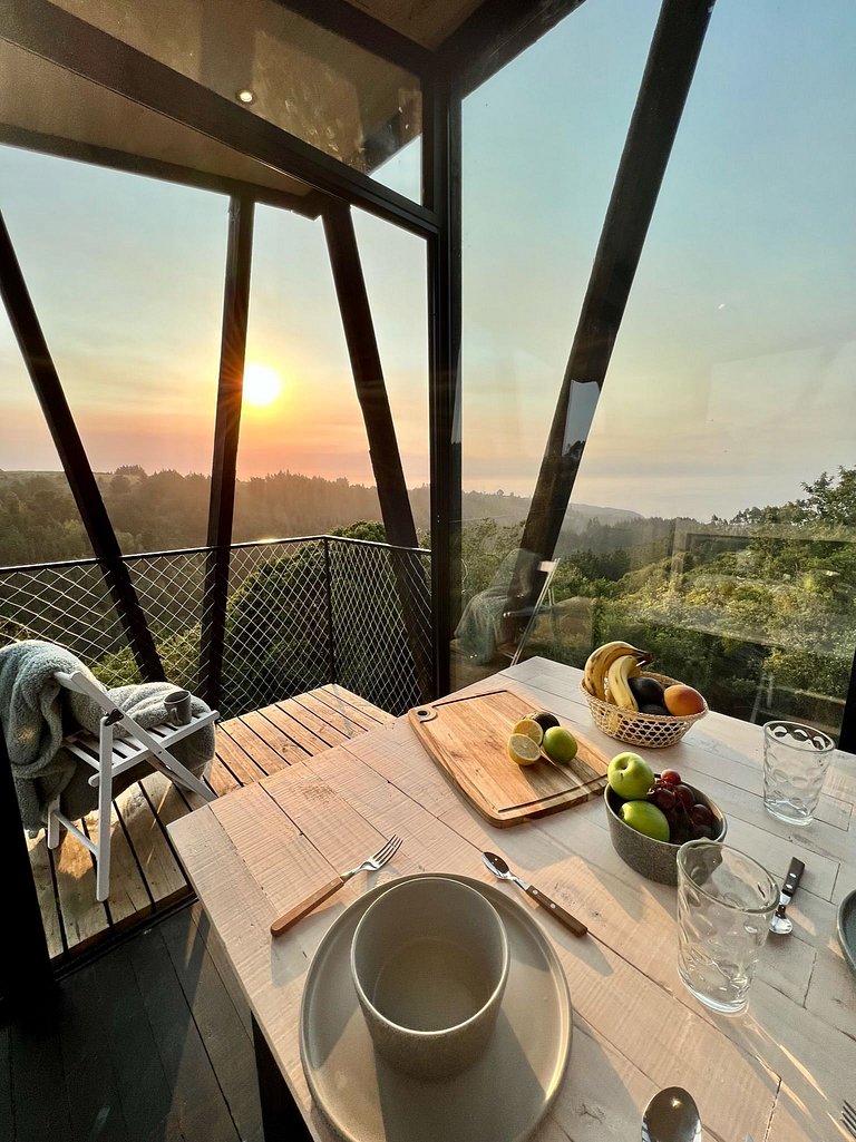 Forest Cabin, Incredible Views, Hot Tub, Starlink