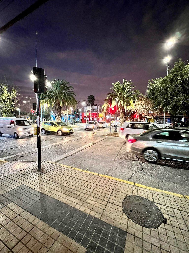 Grato y céntrico depto entre Providencia y Ñuñoa