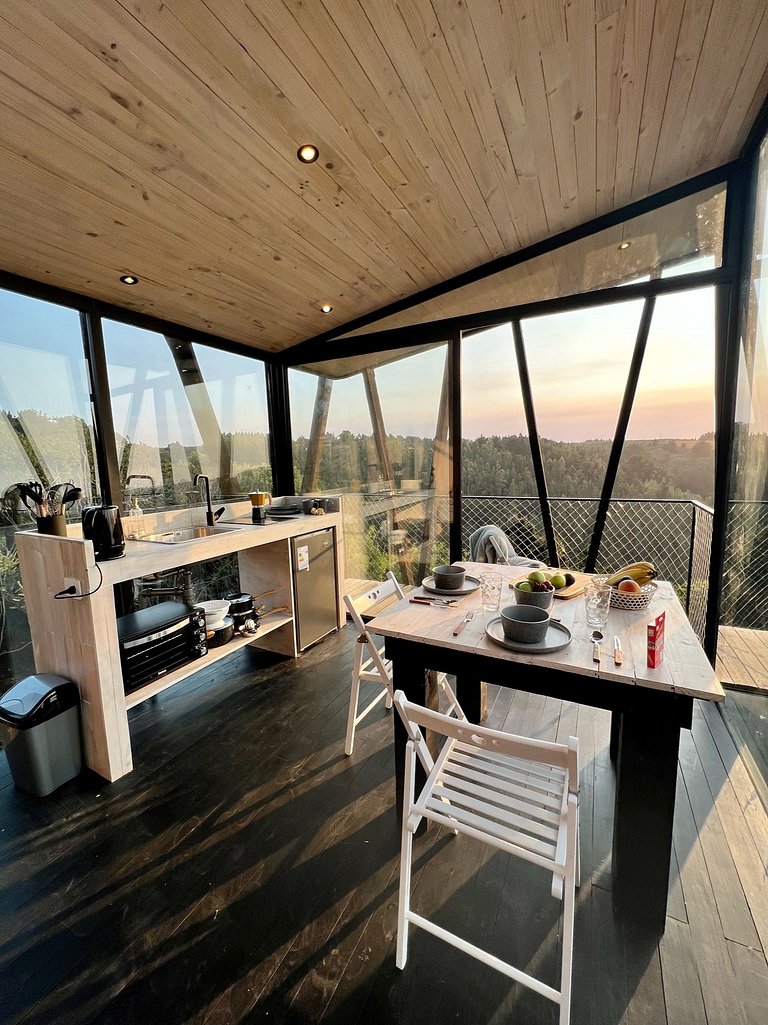 Cabaña Bosque, Vista Increíble, Tinaja, Starlink