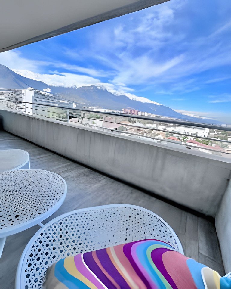 1D con Terraza en Los Dominicos