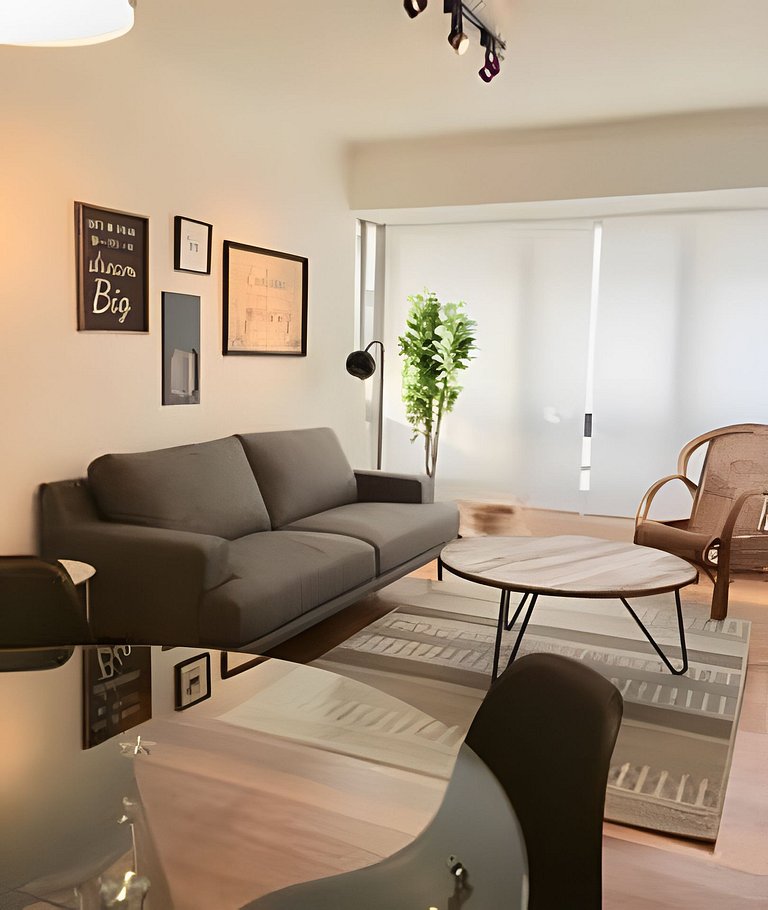 Providencia Prime 2BR - Metro y Costanera