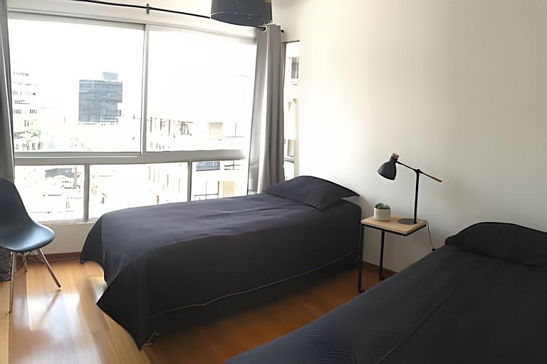 Providencia Prime 2BR - Metro y Costanera
