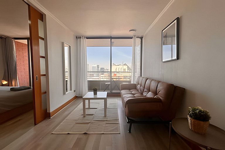 Renovado depto. en Las Condes