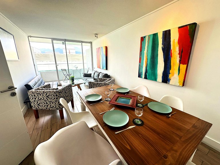 Comfortable Family Apartment in Las Condes