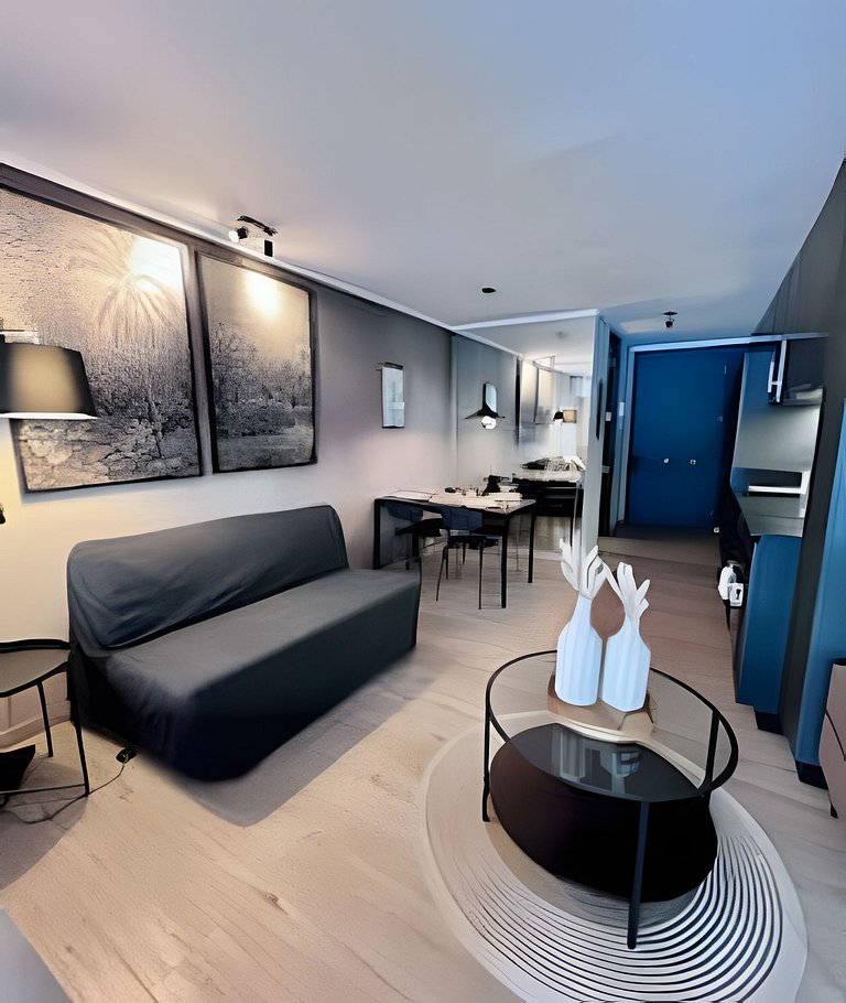 Elegante y moderno estudio