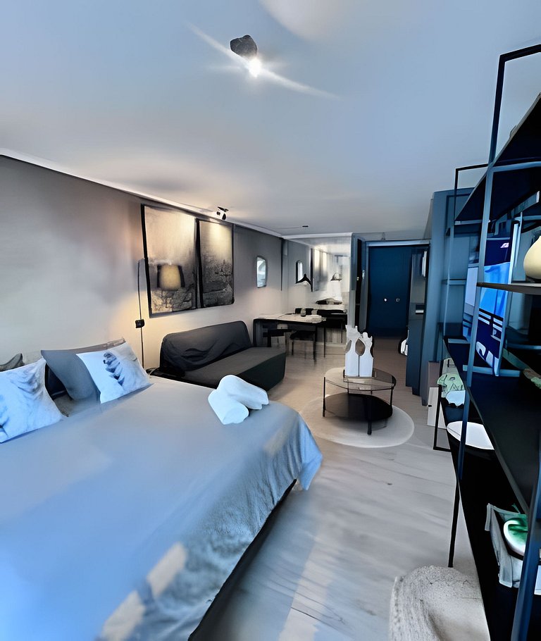 Elegante y moderno estudio
