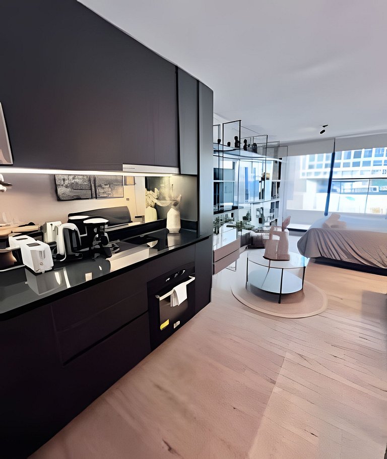 Elegante y moderno estudio
