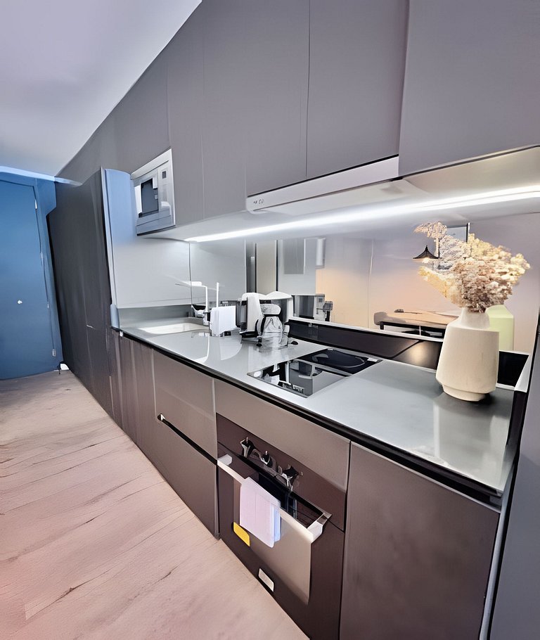 Elegante y moderno estudio