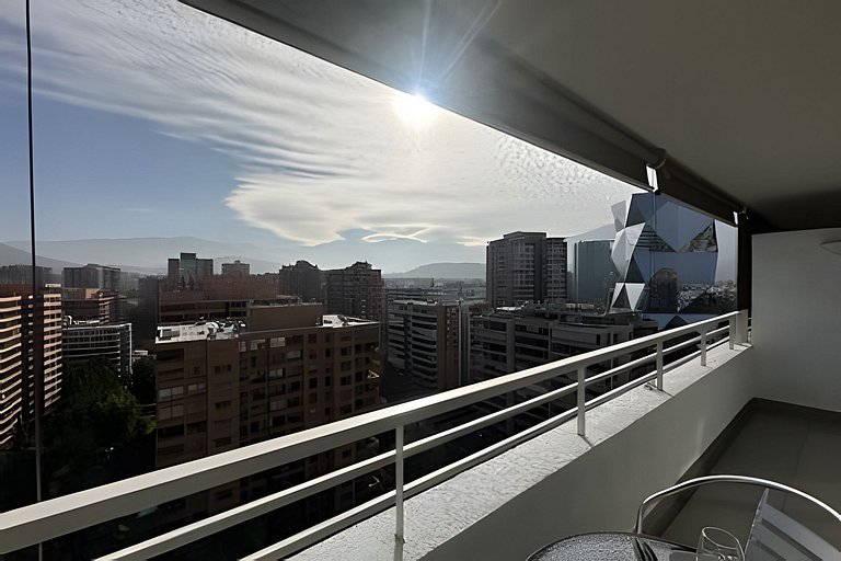 Lindo depto. tipo mariposa en Las Condes