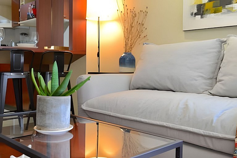 En barrio Lastarria chic depto 1D/1B