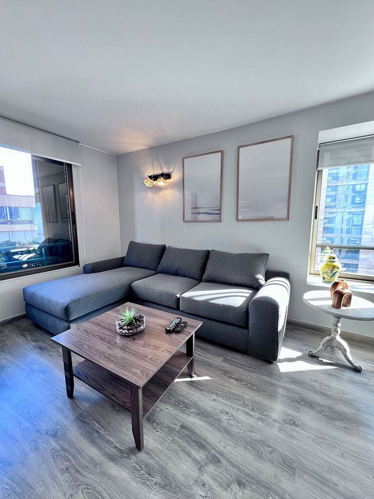 Acogedor Apartamento a pasos de Costanera Center