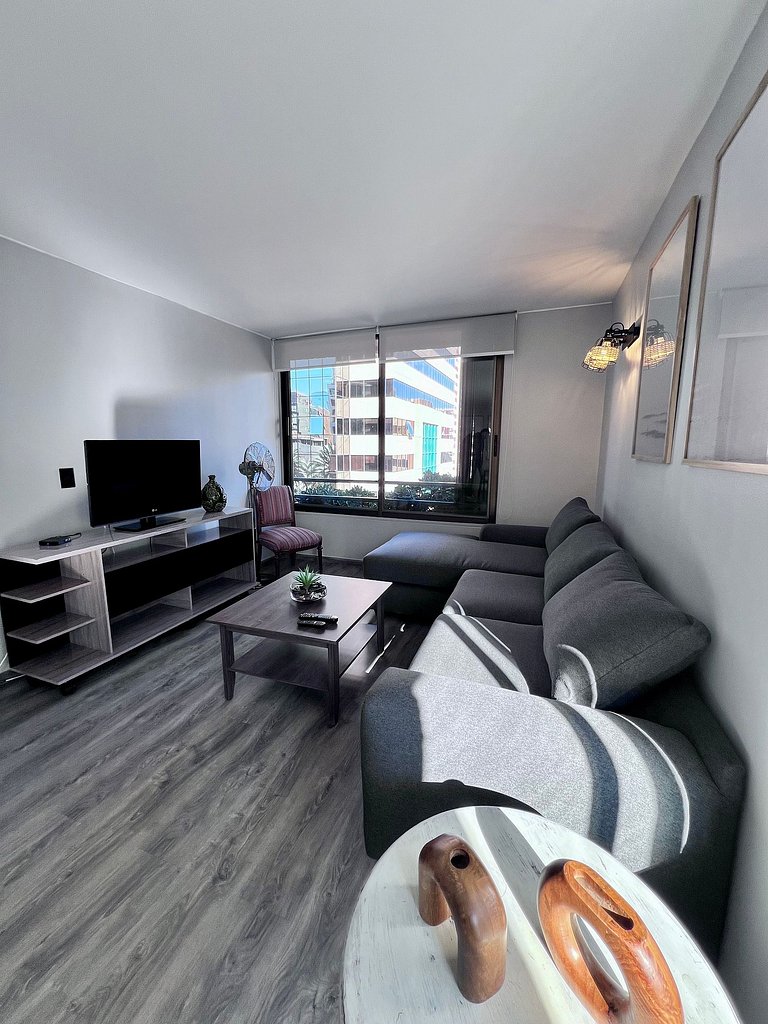 Acogedor Apartamento a pasos de Costanera Center
