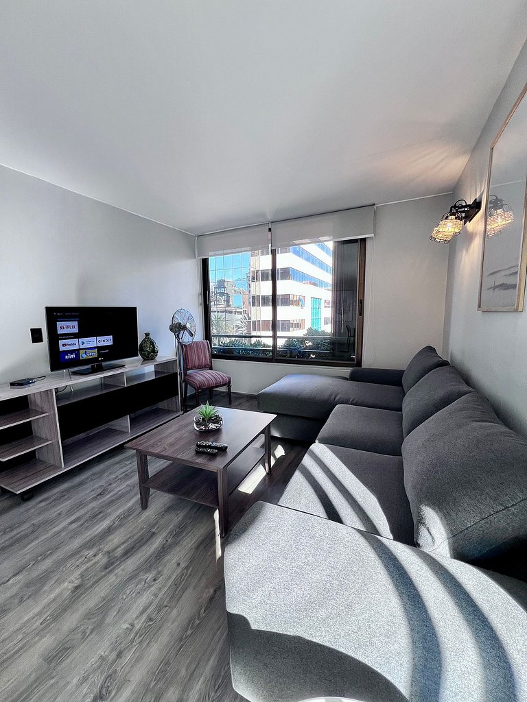 Acogedor Apartamento a pasos de Costanera Center