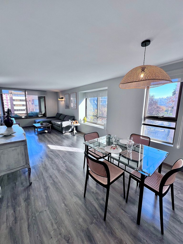 Acogedor Apartamento a pasos de Costanera Center