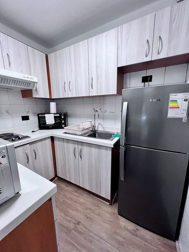 Acogedor Apartamento a pasos de Costanera Center