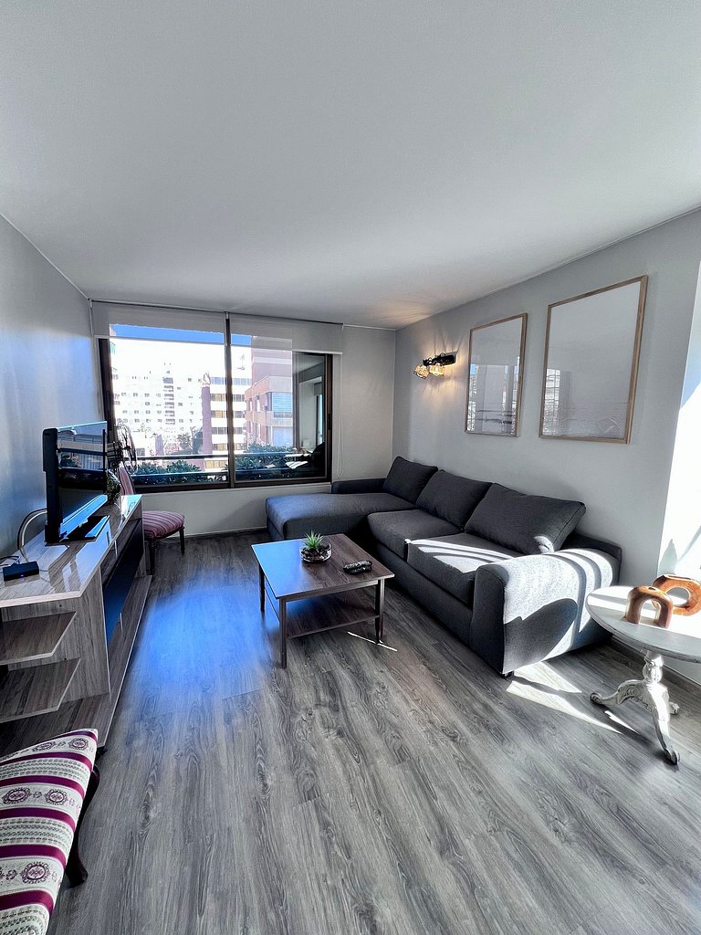 Acogedor Apartamento a pasos de Costanera Center