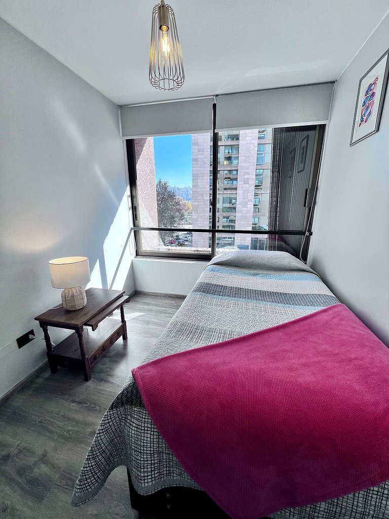 Acogedor Apartamento a pasos de Costanera Center