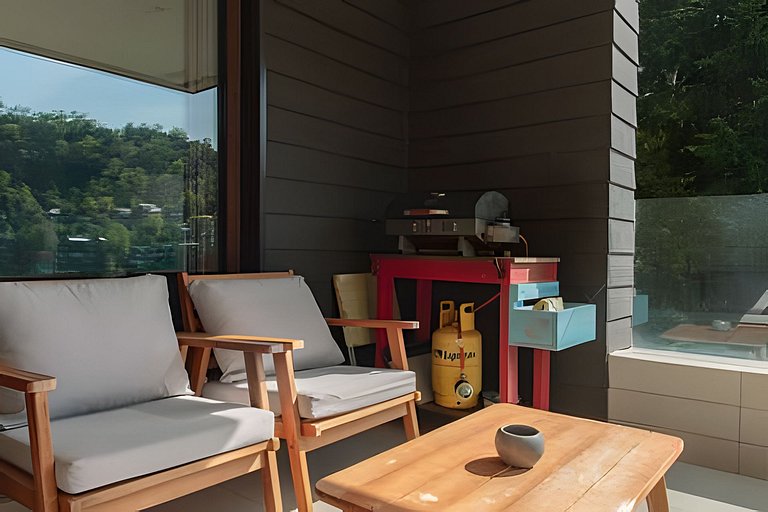 En Parque Pinares, descanso en el Lago.