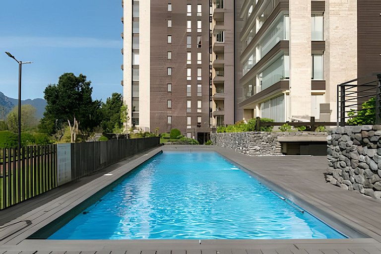 En Parque Pinares, descanso en el Lago.