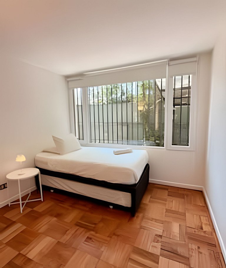 Cómodo 3D con jardín en el corazón de Vitacura