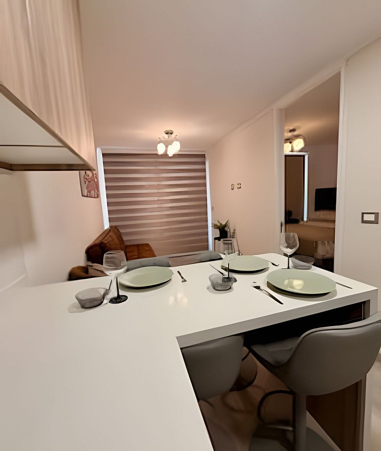 Luminoso 1D/1B en Las Condes excelente ubicación