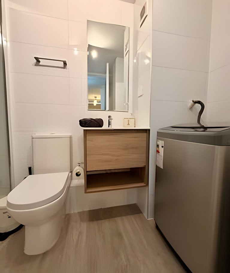 Luminoso 1D/1B en Las Condes excelente ubicación