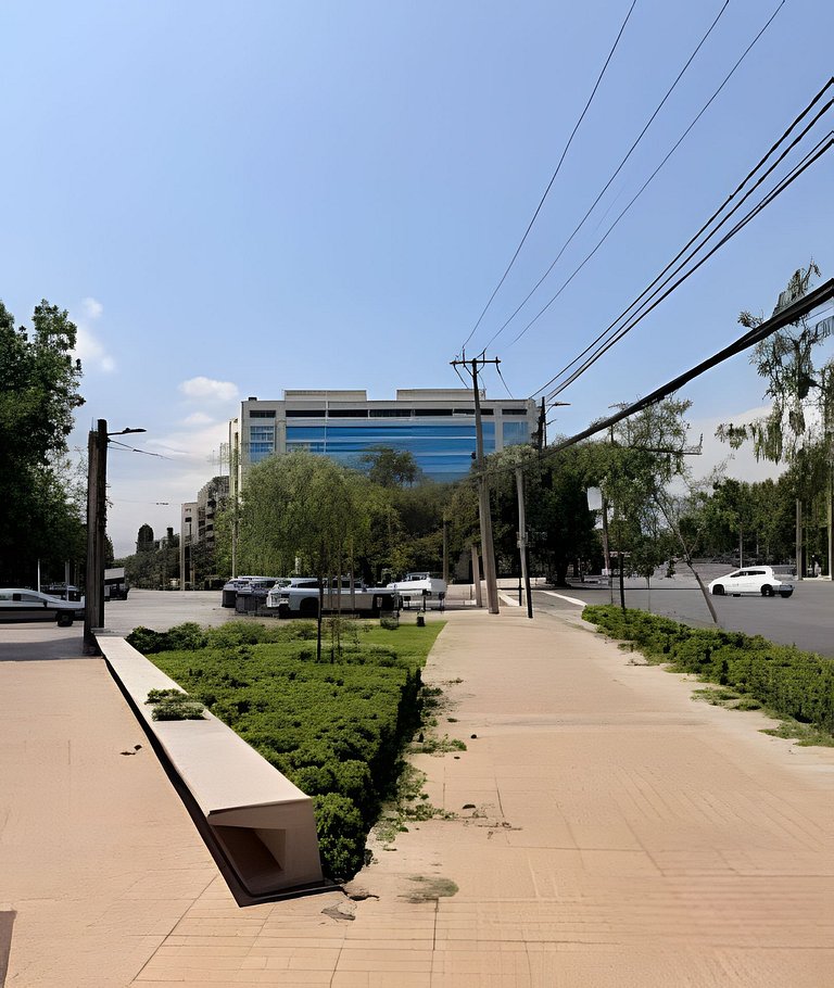 Luminoso 1D/1B en Las Condes excelente ubicación