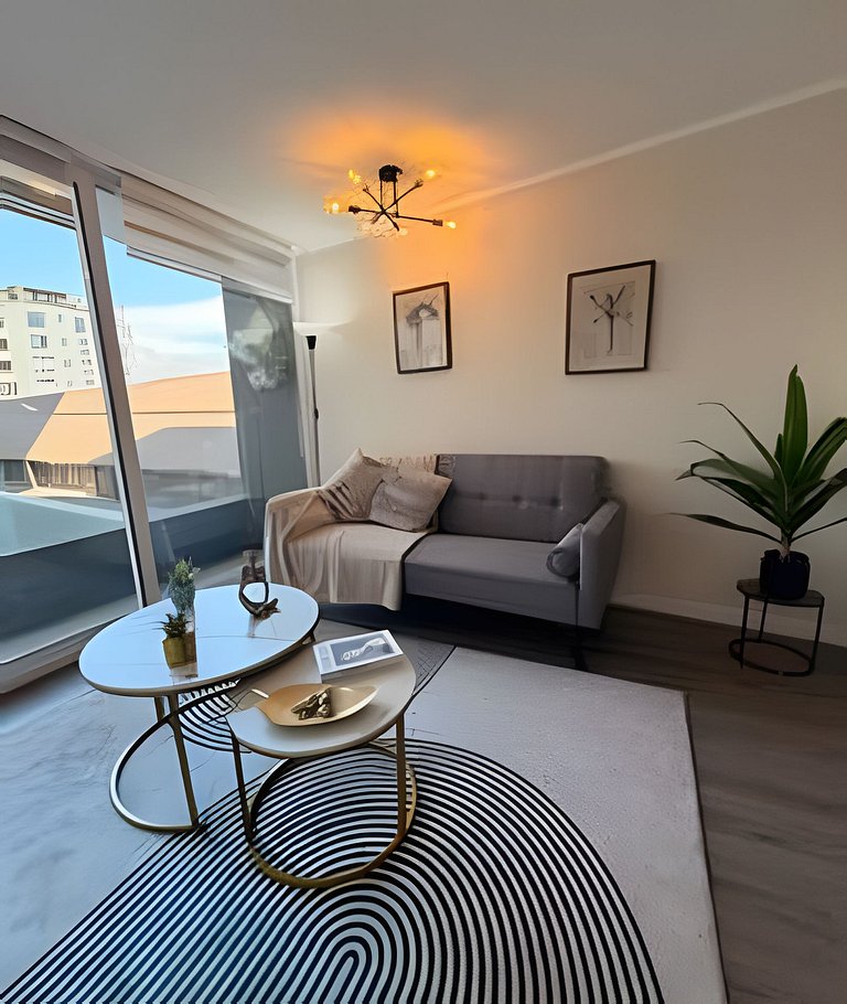 1D chic a pasos del Metro en Barrio Italia