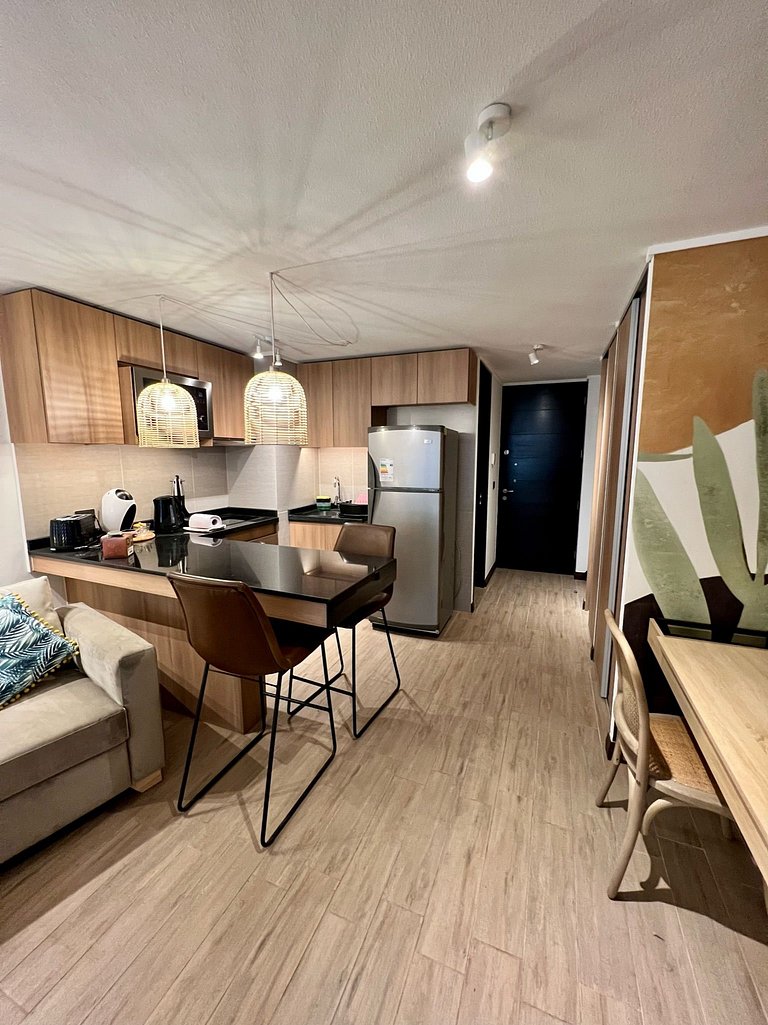 Studio Moderno + Parking - Clínica Las Condes