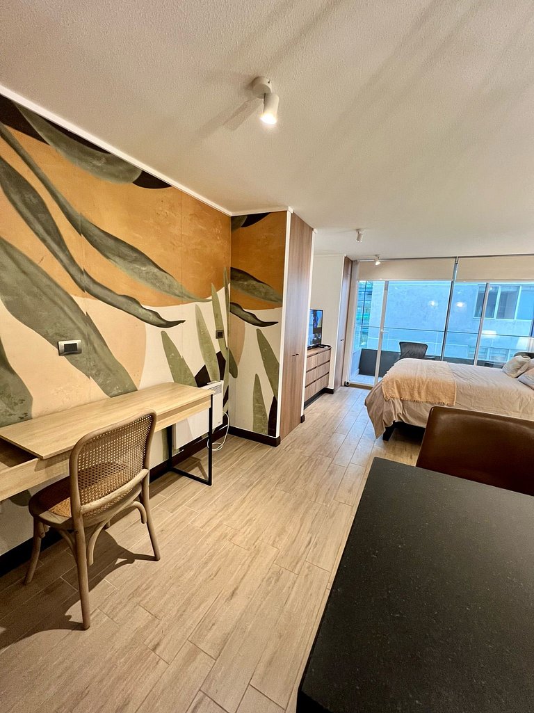 Studio Moderno + Parking - Clínica Las Condes