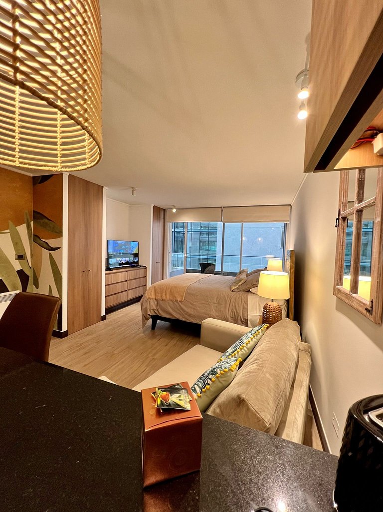 Studio Moderno + Parking - Clínica Las Condes