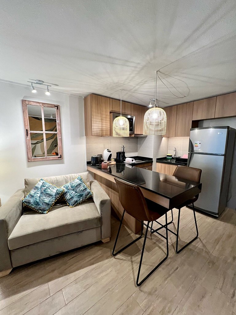 Studio Moderno + Parking - Clínica Las Condes