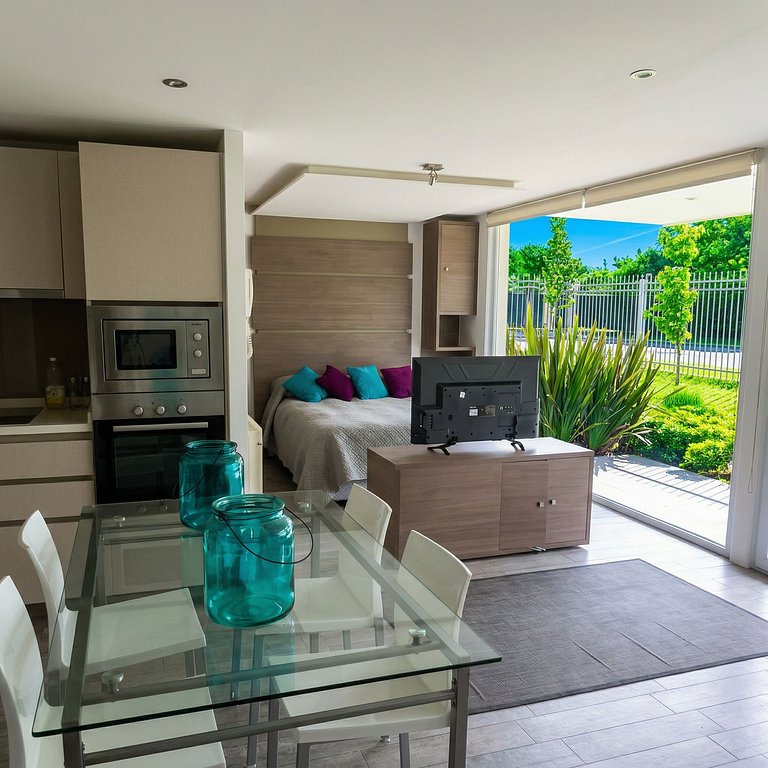 Lindo estudio a pasos del Metro Los Dominicos