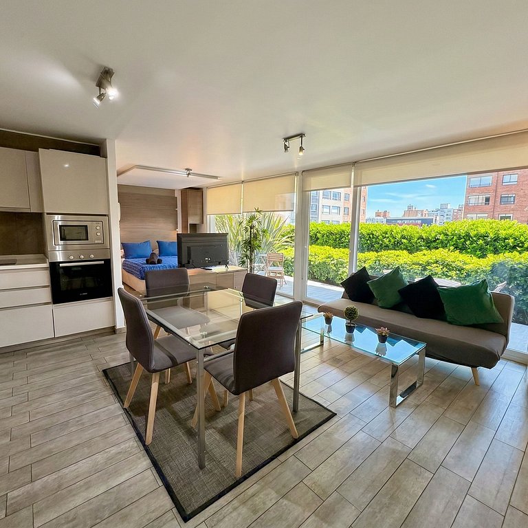 Lindo estudio a pasos del Metro Los Dominicos