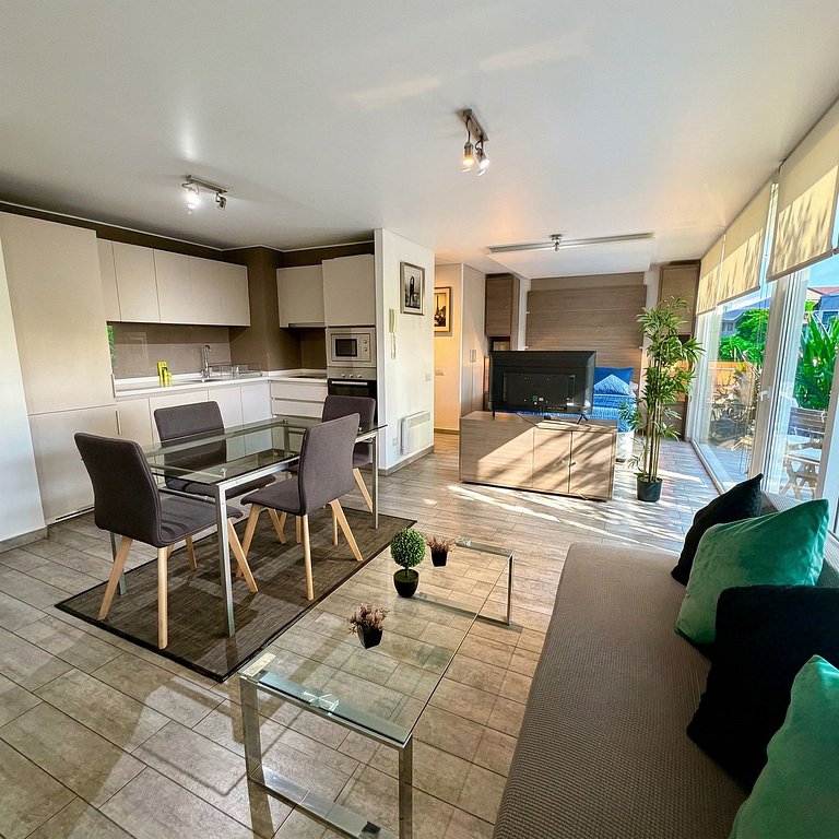 Lindo estudio a pasos del Metro Los Dominicos