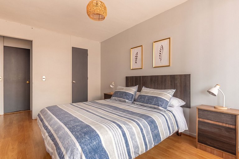 2D con Terraza para 5 Huéspedes en Providencia