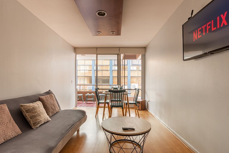 2D con Terraza para 5 Huéspedes en Providencia