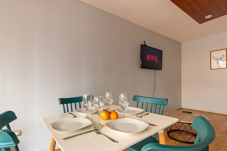 2D con Terraza para 5 Huéspedes en Providencia