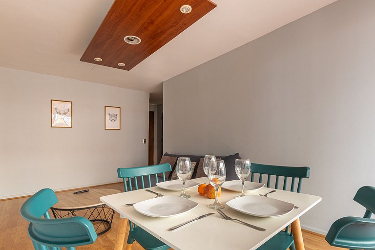 2D con Terraza para 5 Huéspedes en Providencia