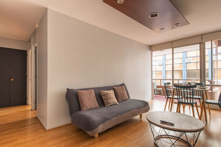 2D con Terraza para 5 Huéspedes en Providencia
