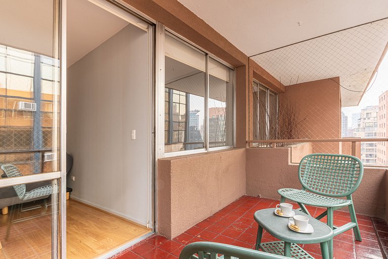2D con Terraza para 5 Huéspedes en Providencia